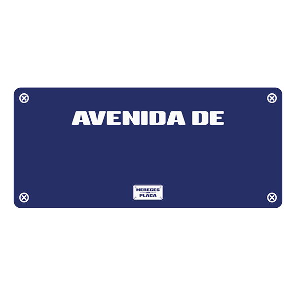 avenida-de-v1 Placas personalizadas