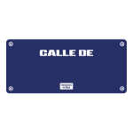 Placas personalizadas