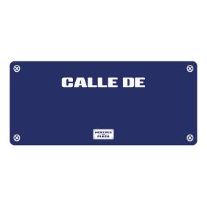 Placas personalizadas