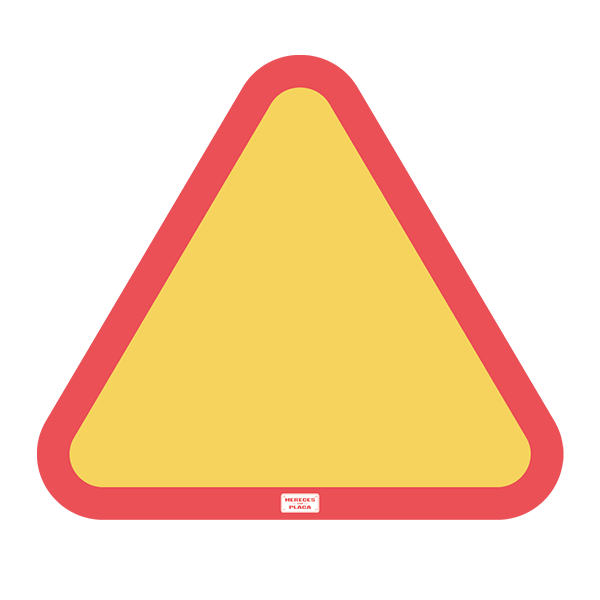 señal-amarillo Comprar placas online